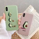 Cute Cartoon Soft Silicone Phone Case For Etui iPhone