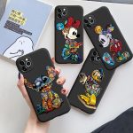 Cute Cartoon Tattoo Mouse Phone Case for iphone 11
