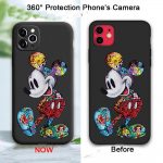 Cute Cartoon Tattoo Mouse Phone Case for iphone 11