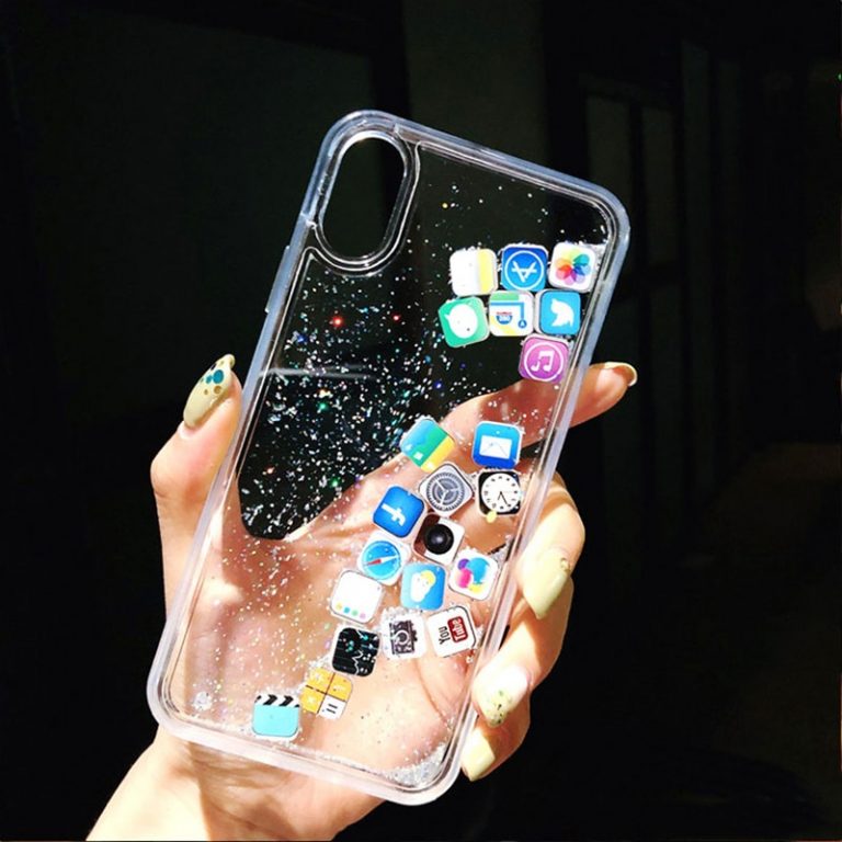 Glitter Dynamic Liquid Quicksand Case - Sparkle with Style