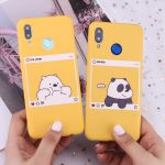 For Huawei Honor Mate 10 20 Nova P20 P30 P40 P Smart Bears