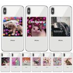 Heart-shaped YOU&ME series HD Clear phone case for iphone