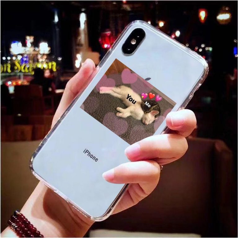 Heart-shaped YOU&ME series HD Clear phone case for iphone Heart-shaped YOU&ME series HD Clear phone case for iphone