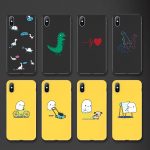 Lovebay Cartoon Dinosaur Phone Case For iPhone