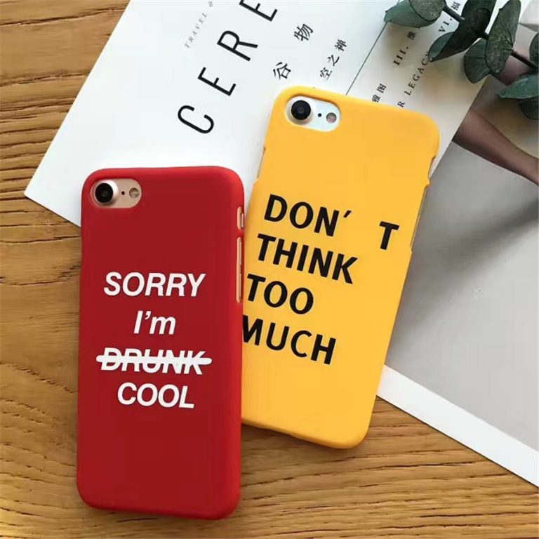 Lovely Cartoon Letter Phone Case For iphone X 6 6S 8 Plus Case Lovely Cartoon Letter Phone Case For iphone X 6 6S 8 Plus Case