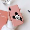 Mickey Soft Phone Case For iPhone XS
