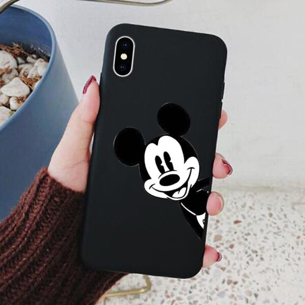 Mickey Soft Phone Case For iPhone XS