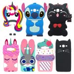 Cute Unicorn 3D Silicone Case for Samsung Galaxy J3 2016 - Durable Cartoon Phone Cover