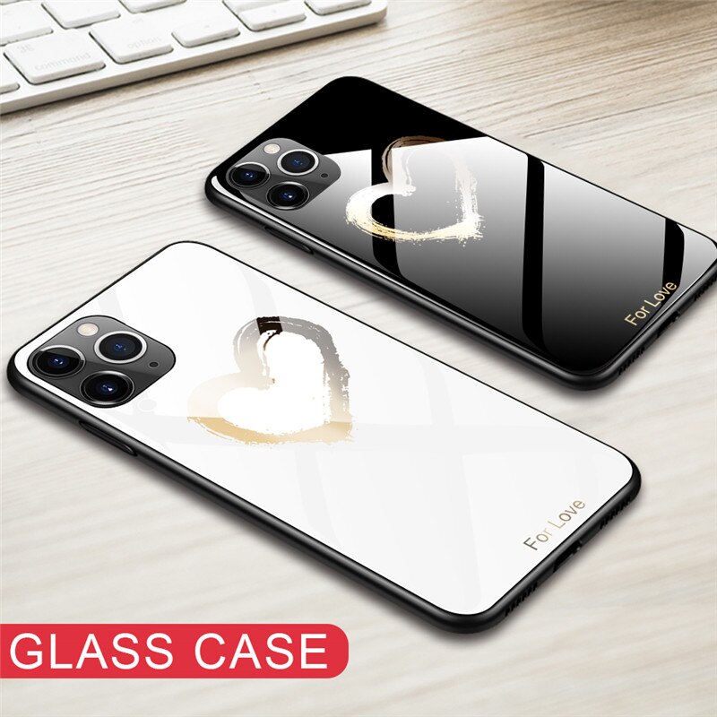 Tempered Glass Phone Case For Xiaomi Redmi K20 7A Note 5 6 7 Pro Mi Mix 3 9T Pro 8 9 5X Pocophone F1 Stained Luxury Glass case