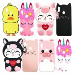 Case For Xiaomi Redmi Note 7 Case Redmi Note 7 Silicone Yellow Duck Unicorn Cat Shockproof Cover Phone Cases Xiomi Redmi Note7