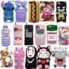 iPhone 5 5s 5C SE 6 6s Plus 3D Soft Silicone Case