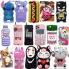 For iPhone 5 5s 5C SE 6 6s Plus 3D Soft Silicone Case Phone Back Cover Skin Shell For iPhone 7 8 Plus X XS XR 11 Pro Max Case