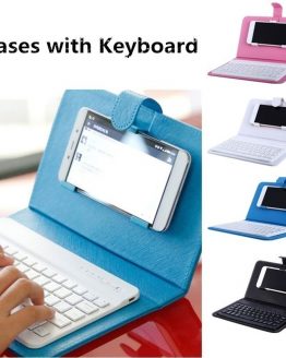 Keyboard Case Mobile Phone Wireless Keyboard PU Leather