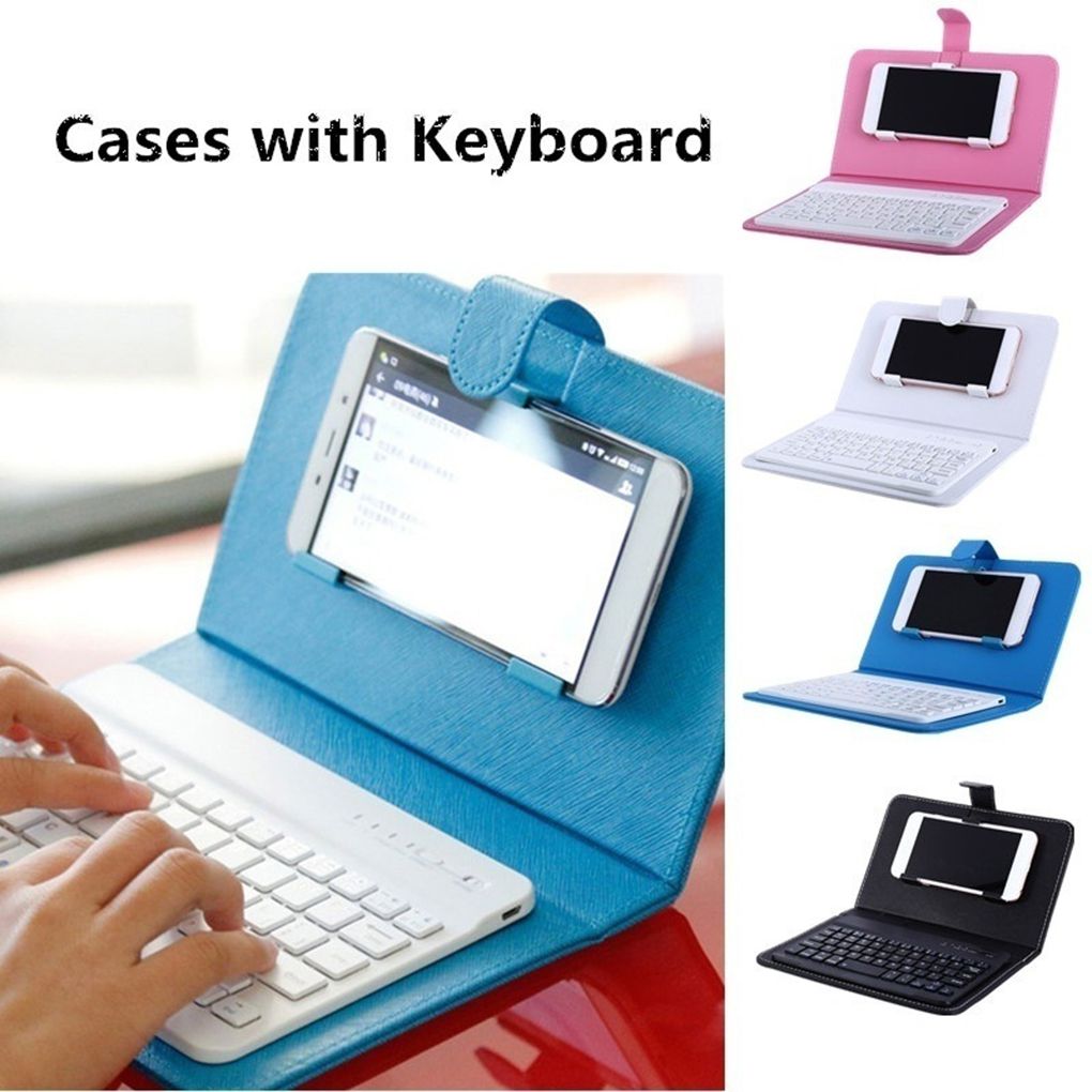Keyboard Case Mobile Phone Wireless Keyboard PU Leather
