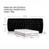 Bluetooth Foldable Mini Keyboard for Mobile Phone Tablet