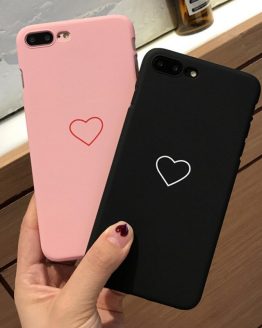 Clearance Sale Items Small Love Heart Phone Case For iphone 5/5s 6/6s 6plus/6splus 7/8plus X/XS XSMax XR Couples Phone Cover