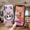 Cute Cartoon Cat And Dog Paw Phone Case For IPhone 11 Pro XS