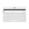 Logitech K480 Bluetooth Keyboard - Multi-Device Compatibility, Slim Design, Phone Holder Slot, Perfect for PC, Mac, Tablet, and Smartphone