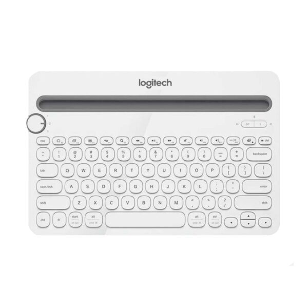 Logitech K480 Bluetooth Keyboard Mobile Mac Tablet Multi-Device thin Mini mute Keyboard with Phone Holder Slot for PC Laptop 3 Logitech K480 Bluetooth Keyboard - Multi-Device Compatibility, Slim Design, Phone Holder Slot, Perfect for PC, Mac, Tablet, and Smartphone