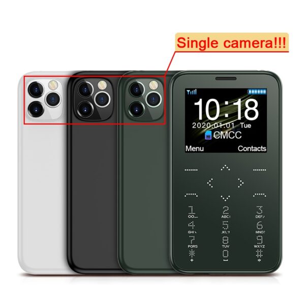 SOYES 7S+ FM 1.5 inch mini card mobile phones Single sim card