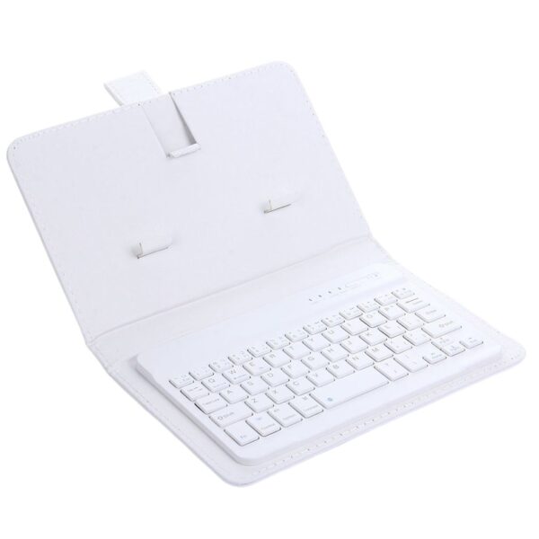 Wireless Keyboard with Protective Cover Mobile Phone Keyboard Leather Case