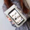 Fashion Touch Screen Mobile Phone Purse PU Leather Shoulder Bag Women Small Chain Crossbody Handbags Girls Mini Phone Pouch Hot