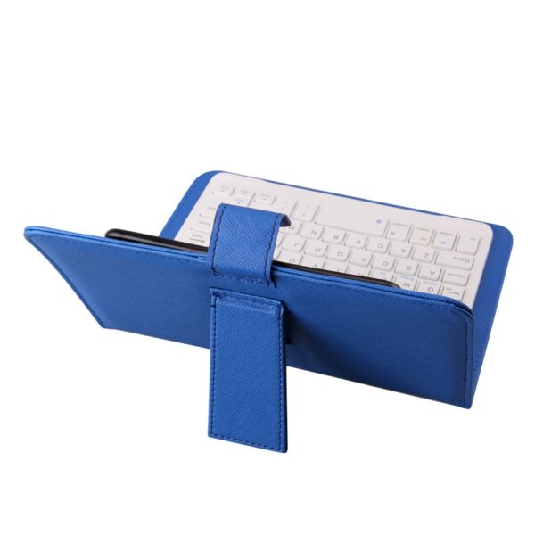 Vococal PU Leather Bluetooth Wireless Keyboard Case Protective Cover for iPhone iPad Huawei Xiaomi Samsung Mobile Phone Tablet 3 Type Anywhere – Bluetooth Keyboard Case for Phones & Tablets