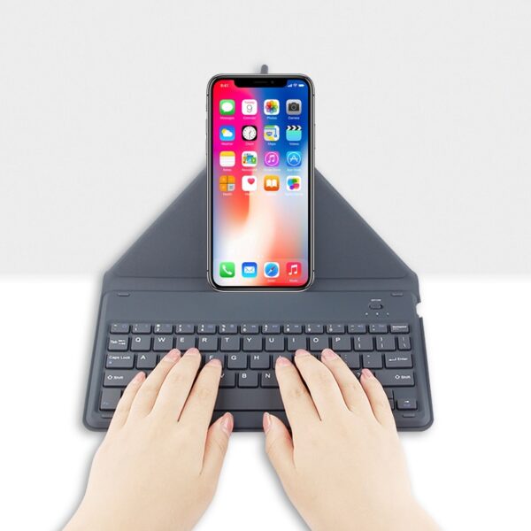 Bluetooth Keyboard For iPhone XS Max XR 8 7 6 s Plus X Mobile phone Wireless Bluetooth keyboard for iPhone 11 Pro Max 2019 Case 1 Type Anytime, Anywhere – Mini Bluetooth Keyboard for iPhone & iPad