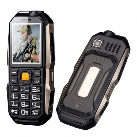 GOFLY Mini Rugged Mobile Phone For Outdoor Russian Key Shockproof FM Radio Powerbank Facebook Flashlight Small Light Power Bank