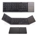 Bluetooth Foldable Wireless Keypad with Touchpad