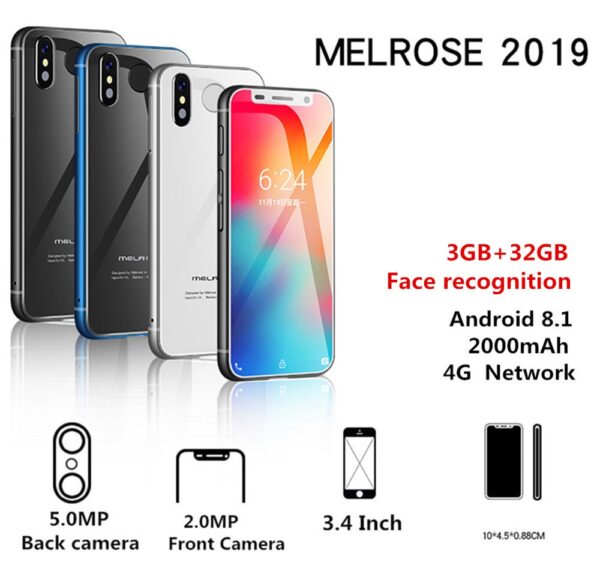 Melrose 2019 4G Lte Smallest Android Phone Google play