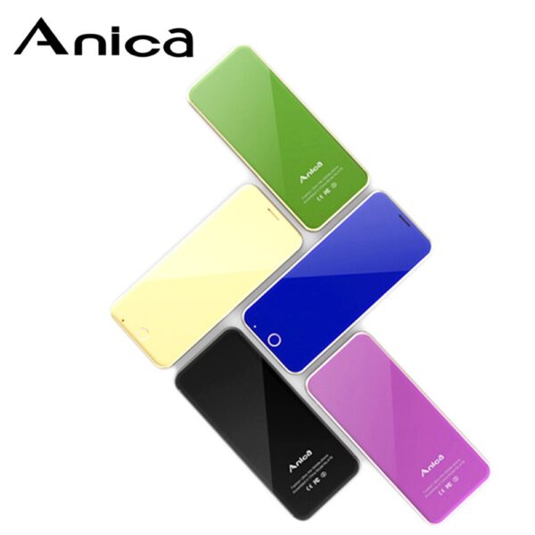 Mini Cellphone Anica A16 1.54" Credit Card Size Fone Dual SIM