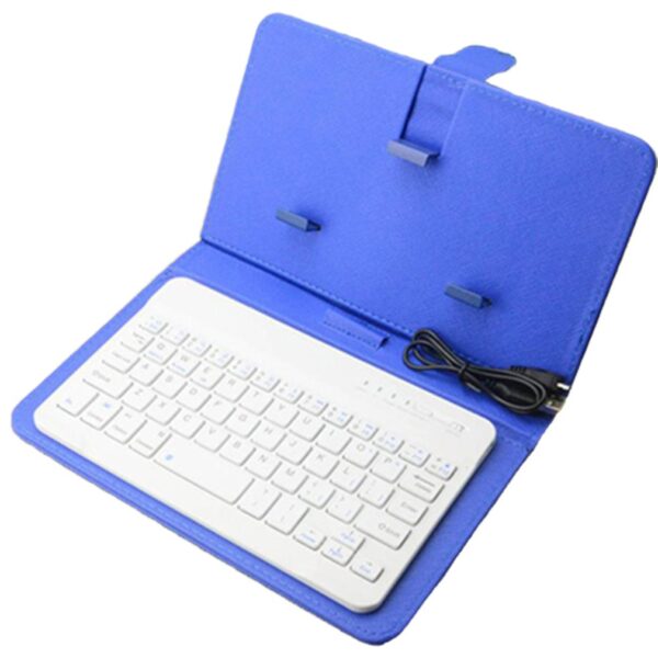 Portable PU Leather Wireless Keyboard Case for iPhone