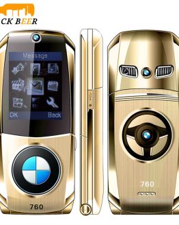 Mosthink W760 Car Shape Flip Mobile Phone Small Size 2G GSM Cell Phone Dual SIM Cards Seniors Phone Russian Keyboard Cheap