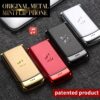 Metal Mini Men's Business Flip Mobile - A Compact and Stylish Communication Companion