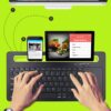 Mobile Phone Wireless Bluetooth Keyboard Holder Stand
