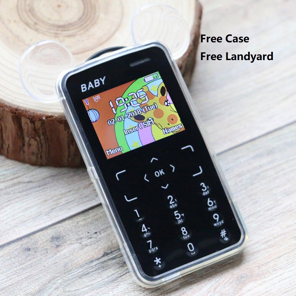 KUH T5 Kid‘s Mobile Phone Child Bluetooth Blacklist Small Size Student Low Radiation No Camera Music Russian Key M5 Cuty