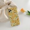 Small yellow flower for iPhone 11Pro / Max anti-fall X / XS / XR mobile phone case