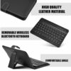 Portable PU Leather Wireless Keyboard Case for iPhone Protective