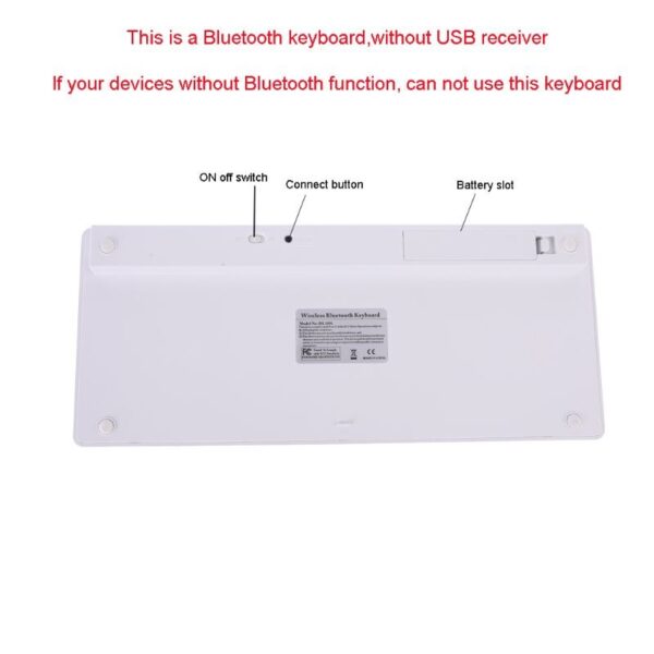 Bluetooth Keyboard for i-Pad Laptop Mac-book