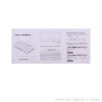 English 78 Keys Wireless Bluetooth Keyboard for iPad Laptop