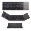 Bluetooth Foldable Wireless Keypad with Touchpad