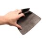 Mini Leather Crossbody Bag, Small Travel Phone Pouch Bag