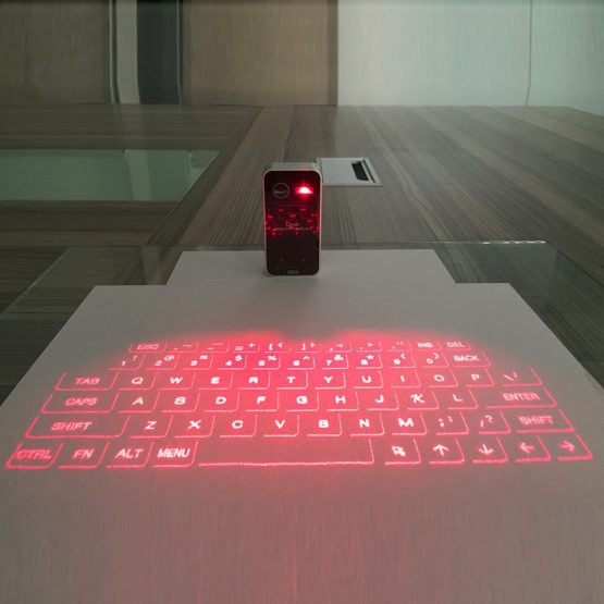 Portable Bluetooth 3.0 Wireless Virtual Laser Keyboard Mini Bluetooth Projection Keyboard for Windows For Mobile Phones