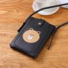Fashion new hanging neck change bag vertical mobile phone bag