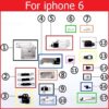 Retail inner Small Metal iron parts For iPhone 4 4s 5 5c 5s 6 6s 7 plus