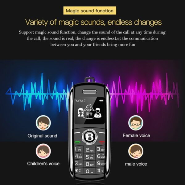 mini Telephone bluetooth Dialer magic voice one key recorder