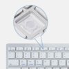 Portable Wireless Bluetooth Keyboard: Ideal for Cellphones, Tablets, and Mobile Devices