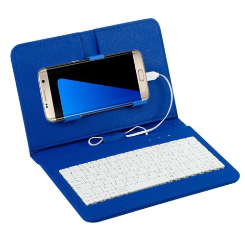 Kuulee General Wired Keyboard Flip Holster Case For 4.8-6.0" Mobile Phone