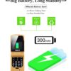 J9 Smallest Clamshell Phone 0.66" Wireless Bluetooth Dialer Magic Voice